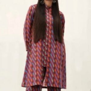 Vibrant Multicolor Two-Piece Set