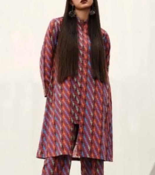 Vibrant Multicolor Two-Piece Set