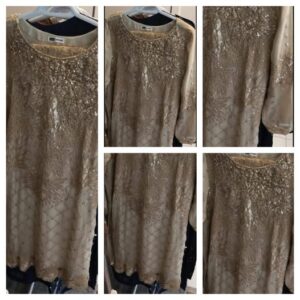 elegant long-sleeve dress